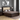 Beading Teak Wood Bed with Full Drawer Storage (King Size, Walnut Finish)